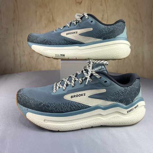 Brooks Ghost Max 2 Women's 10B Citadel Coconut Biscuit Running Shoes 1204201B466 - Picture 3 of 16